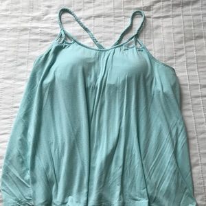 Sheer back tank top VS size large great condition